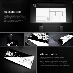 Mousepad profesional pentru jucatori, negru, 90x40cm, eR D L - Img 2