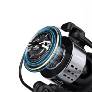 Mulineta pescuit spinning metalica 15KG – raport transmisie 5.2:1, rulmenti 3+1BB - Img 3
