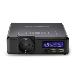 ALLPOWERS S200 – Stație de Alimentare Portabilă 200W 154Wh, Priză AC, USB-C 60W, Wireless - Img 5