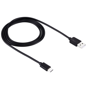 Cablu de date si incarcare HAWEEL Fast Charging Type-C la USB 2.0, 1m, negru - Img 1