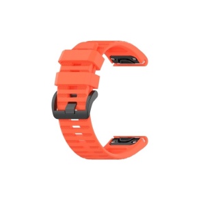 Curea ceas din silicon universala , latime 26mm, coral red, eR D L - Img 1