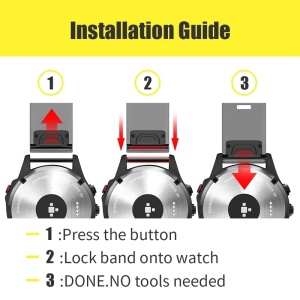Curea silicon compatibil Garmin Instinct 2, latime curea 22mm, turcoaz, eR D L - Img 2