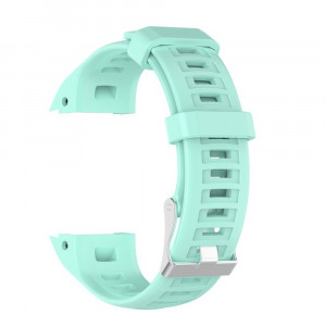 Curea silicon compatibil Garmin Instinct 22 mm , turcoaz . eR D L - Img 3