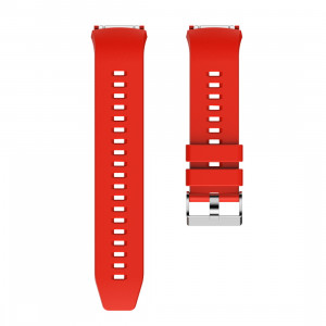 Curea silicon compatibil Huawei GT 2E , 46mm rosu , latime curea 22mm . eR D L - Img 1
