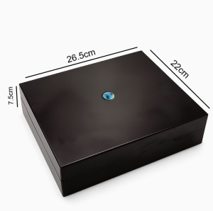 Cutie pentru monede 20/25/30/35/40 mm, 100 capsule, 26.5x22x7.5cm, eR D L - Img 2