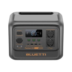 Generator Solar Portabil BLUETTI Premium 100 V2 – 2000W 1024Wh + Panou Solar 100W Inclus - Img 3