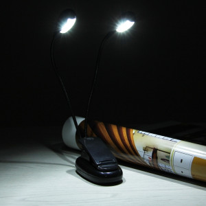 Lampa de citit cu brate duble LED , 3 x AAA . eR D L - Img 7