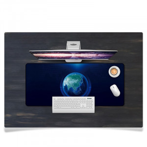 Mouse pad profesional pentru jucatori 80x30 cm Planeta Pamant, eR D L - Img 5