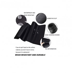 Mousepad gaming 90x40 cm , negru, eR D L - Img 4