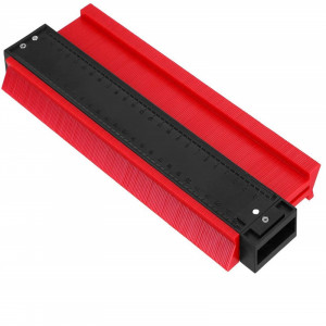 Sablon contur 25x10x2cm , rosu - Img 2