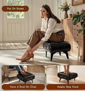 Scaun mic, taburet pentru relaxare picioare sau sezut, eR D L - Img 4