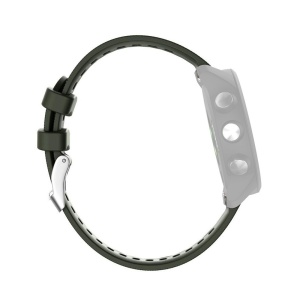Curea ceas silicon universala , latime 22mm, quick release, army green, eR D L - Img 4