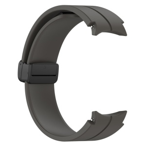 Curea silicon compatibil Samsung Galaxy Watch 5, 4, 5 Pro, 4 Classic, latime curea 20mm, gri, eR D L - Img 3