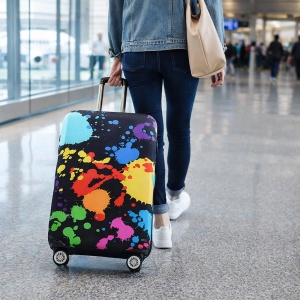 Husa protectie troler marime L , model amestec de culori, eR D L - Img 2