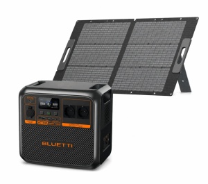 Kit Generator Solar Portabil BLUETTI AC180P + PV100 – 1800W 1440Wh cu Panou Solar 100W