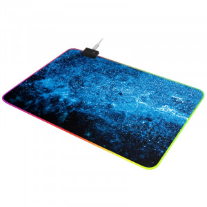MousePad Gaming WT-5 cu lumini RGB 90x40cm . eR D L - Img 1