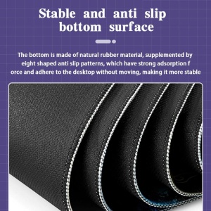 Mousepad profesional pentru jucatori, negru, 90x40cm, eR D L - Img 4