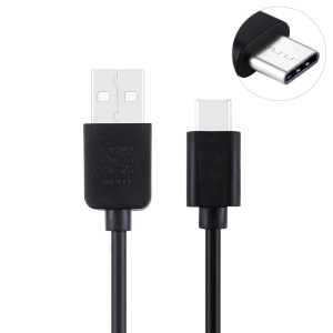 Cablu de date si incarcare HAWEEL Fast Charging Type-C la USB 2.0, 1m, negru - Img 3