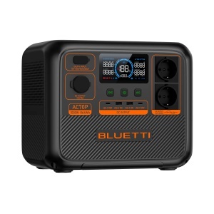 Kit Generator Solar Portabil BLUETTI AC70 + PV200 – 1000W 768Wh cu Panou Solar 200W - Img 3