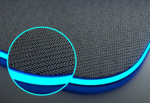 Mousepad Gaming cu incarcare wireless 15w, schimbare lumini RGB prin touch, 80x30x0,4 cm, eR D L - Img 6