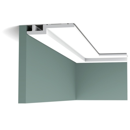Cornisa C395 Steps, Orac Decor, L 200 x H 15.5 x W 3.1 cm