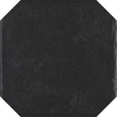 Gresie Modern Nero Gres Octagon, Paradyz Ceramica, 19,8x19,8 cm