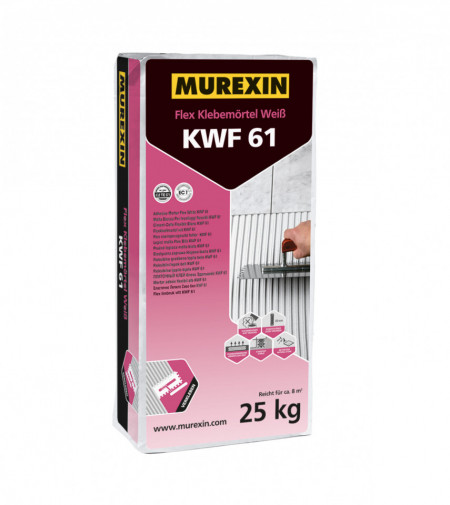Adeziv flexibil alb KWF 61, Murexin, 25kg