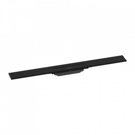 Capac pentru rigola de dus Hansgrohe, RAINDRAIN FLEX, ajustabil 80 cm, negru mat