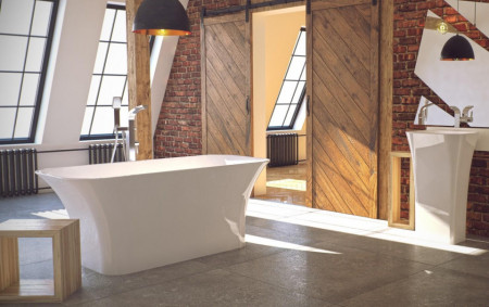 Cada freestanding Besco Assos 160x70x66