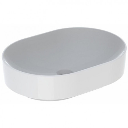 Lavoar pe blat Geberit Variform eliptic fara preaplin 55x40 cm