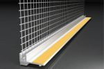Profil PVC cu plasa pentru ferestre si usi, 2.4m/buc