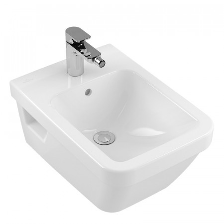 Bideu suspendat Villeroy-Boch, Architectura, dreptunghiular, alb 37x53