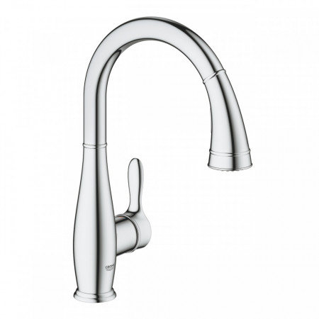 Baterie bucatarie Grohe Parkfield pipa extractibila