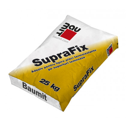 Baumit SupraFix - adeziv polistiren pentru suporturi lemnoase 25 kg