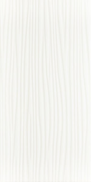 Faianta Synergy Bianco Sciana A, Paradyz Ceramica, alba, lucioasa, 30x60 cm