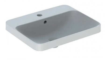 Lavoar incastrat Geberit Variform dreptunghiular cu preaplin 55x45 cm