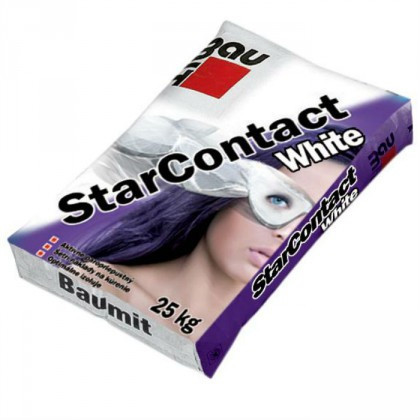 Baumit StarContact White - Adeziv alb si masa de spaclu 25 Kg