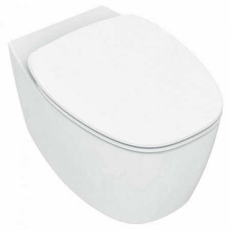 Vas WC Ideal Standard Dea AquaBlade, suspendat, cu fixare ascunsa, capac WC Dea soft-close inclus