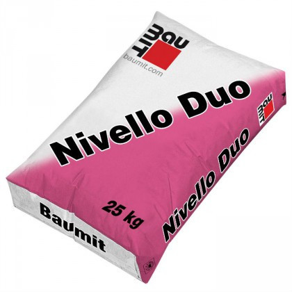 Baumit Nivello Duo - Sapa autonivelanta 2-10 mm C16-F5 25 Kg