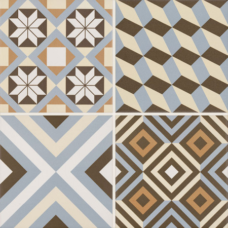Gresie Diamante Colour Gres, Paradyz Ceramica, mata, Mix C, 40x40 cm