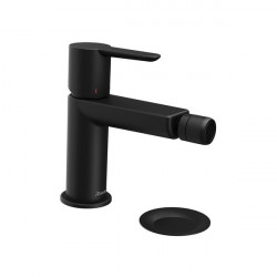 Bateria Puri black pentru bideu, negru mat, Ravak