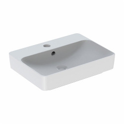 Lavoar pe blat Geberit Variform dreptunghiular cu preaplin 60x45 cm