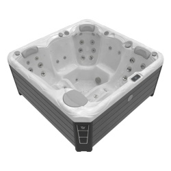 Minipiscina Wellis Budapest CityLife Premium cu scara Smart si pompa de caldura - Img 5