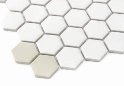 Mozaic Mini Hexagon Rombdance Cotton matt, 50,2x52,3, DUNIN, 6 mm, mat - Img 3