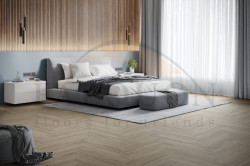 Parchet SPC Falquon The Floor P6001 Herringbone, Tuscan Oak - Img 2
