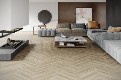 Parchet SPC Falquon The Floor P6002 Herringbone, York Oak - Img 2