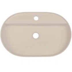 SILIA Lavoar din granit, blat, cu orificiu pentru baterie - oval - Img 9
