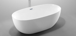 Cada freestanding din acryl, Oval, Wells - Img 2