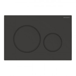 Clapeta actionare rezervor incastrat Sigma 20 negru mat lacuit-negru easy to clean