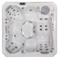 Pachet minipiscina Wellis Malaga Life Deluxe, CityLine cu capac pentru 6 persoane